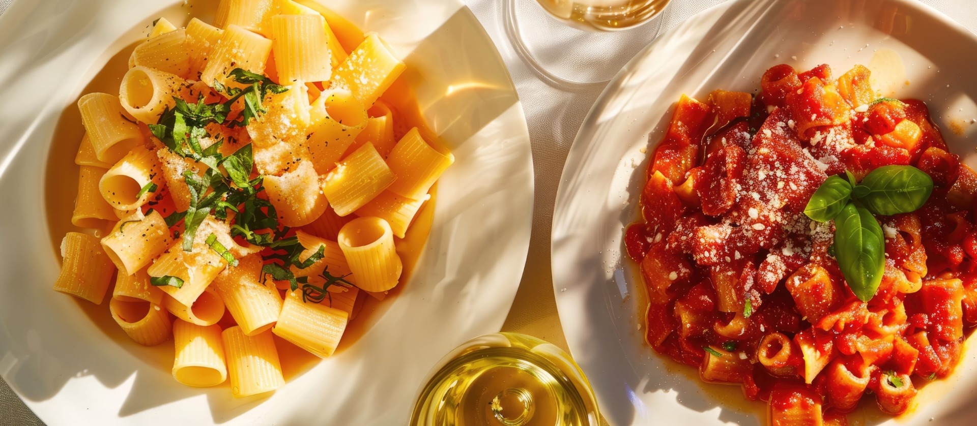 Fresh pasta served at SOLO